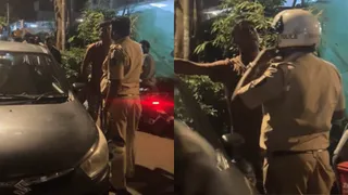 ‘Havaldar Hokar Merese Baat Karega’: Mumbai Man Abuses, Pushes Cop After Allegedly Hitting Bike | Viral Video